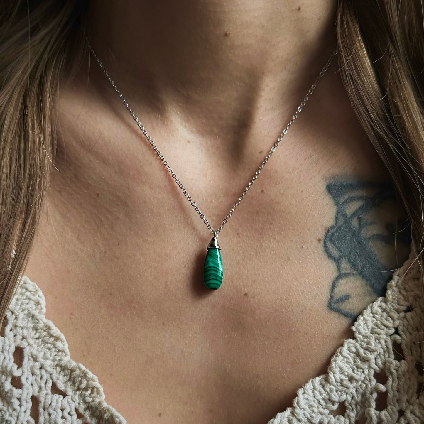 Malachite NECKLACE