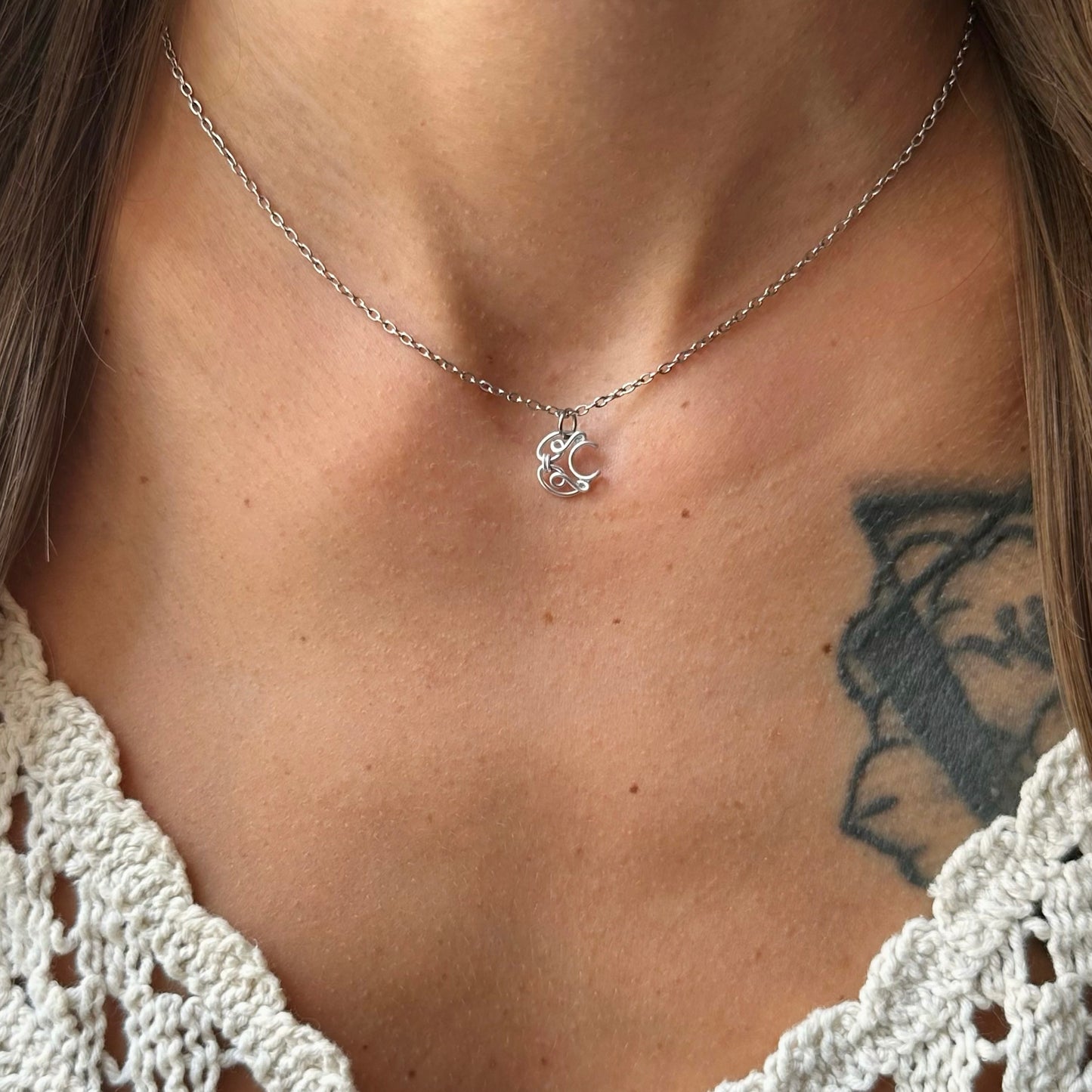 Sun and moon NECKLACES
