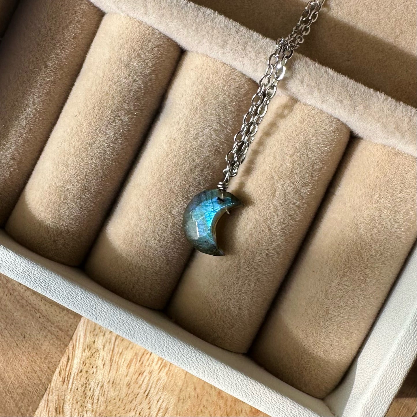 Labradorite Tiny Moon