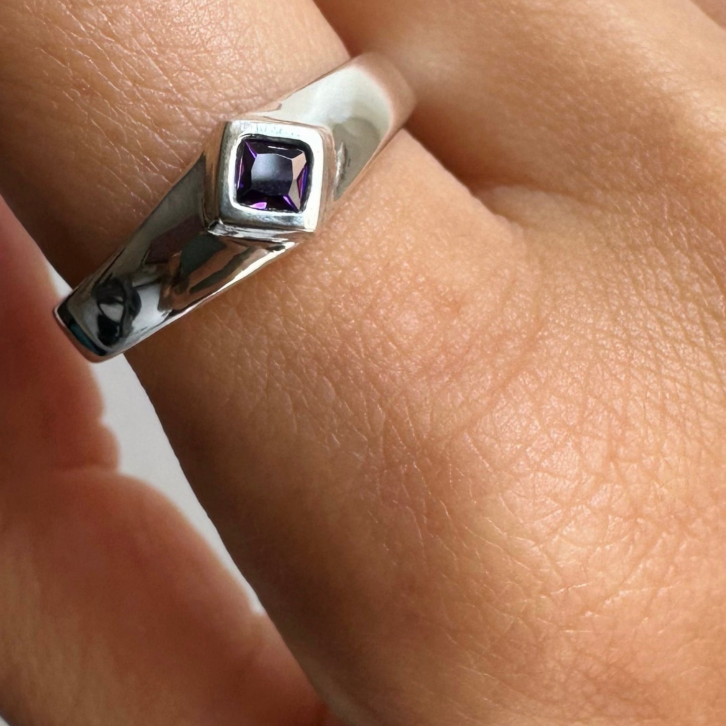 Silver Clay Ring