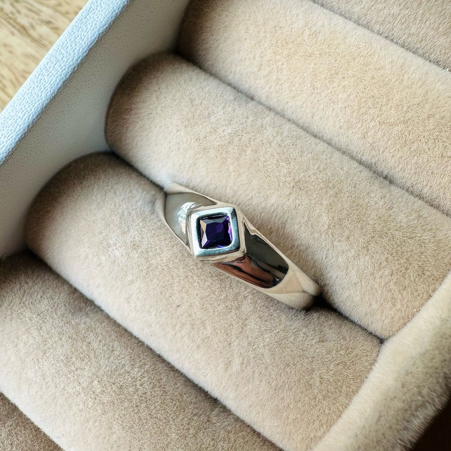 Silver Clay Ring
