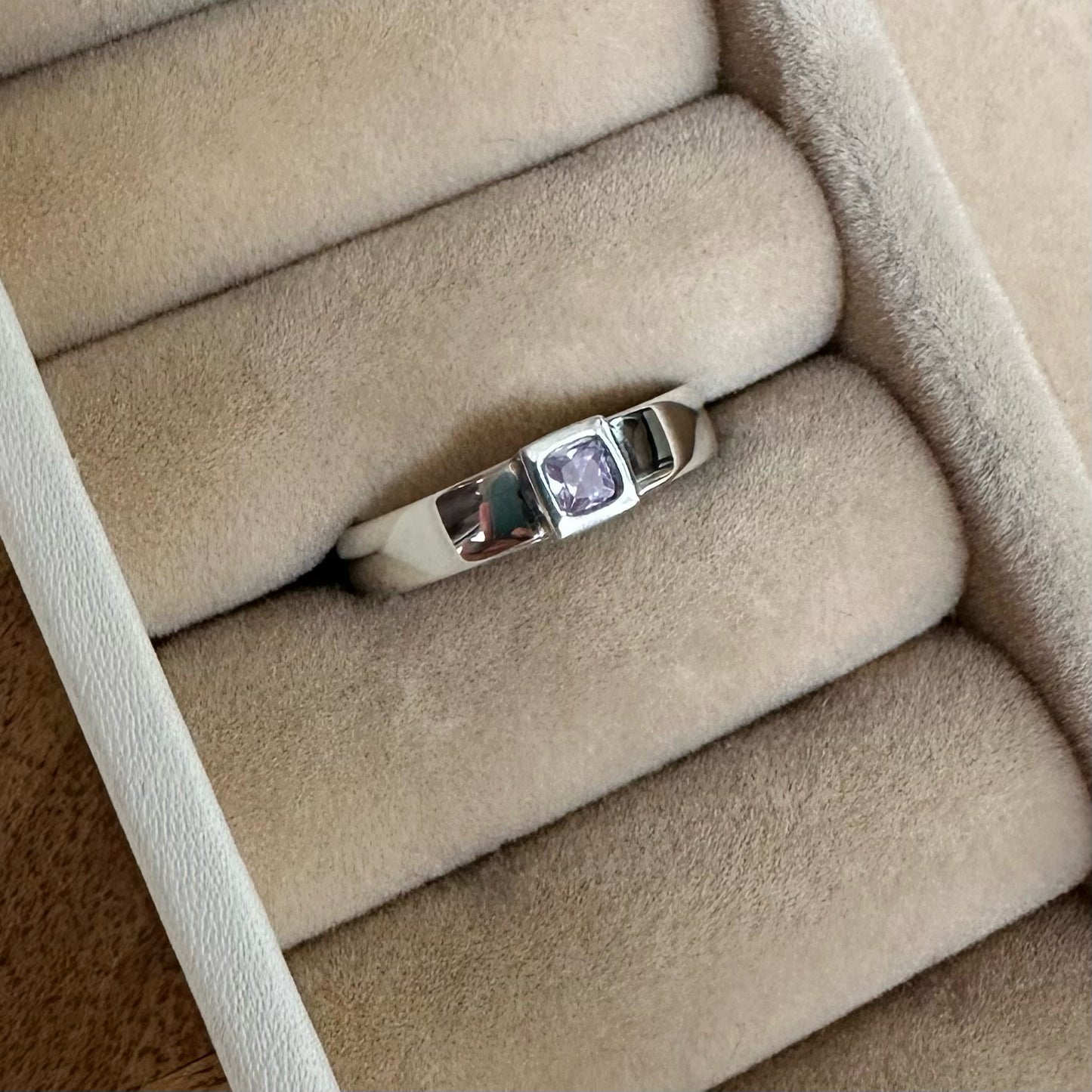 Silver Clay Ring