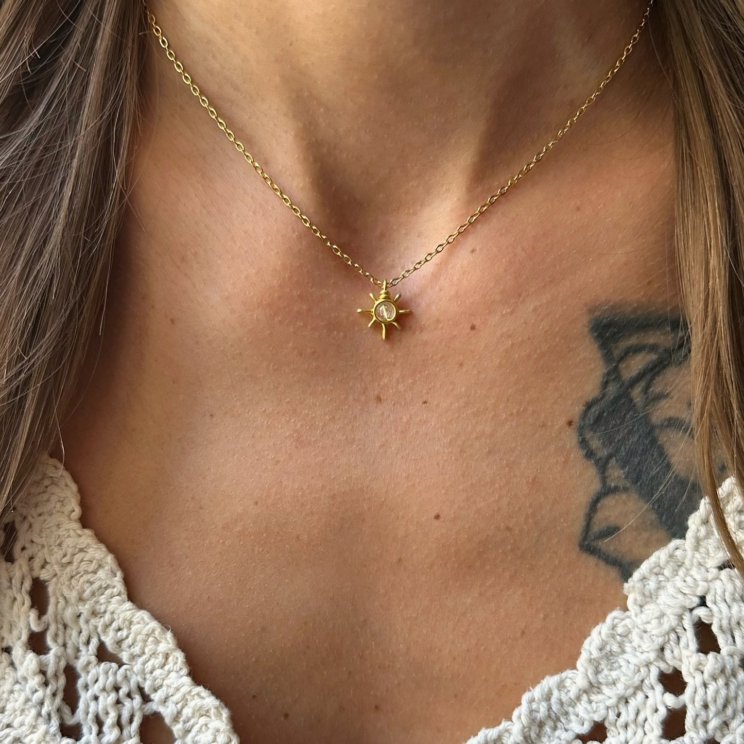 Sun and moon NECKLACES