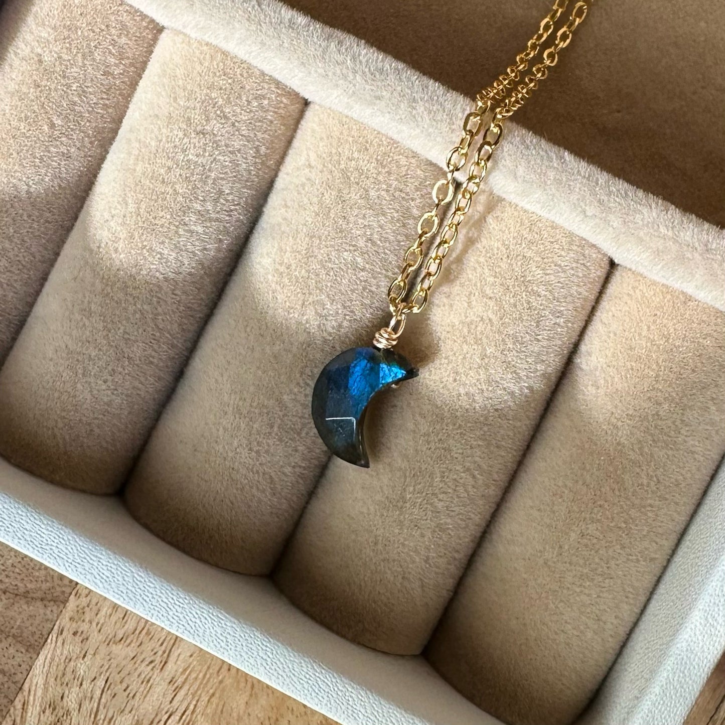 Labradorite Tiny Moon