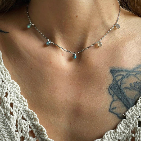 Labradorite CHOKER