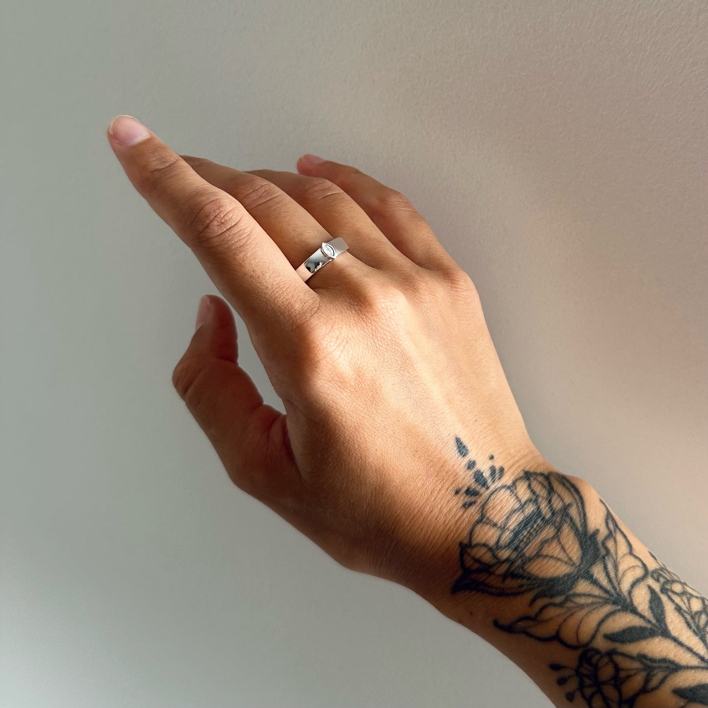 Silver Clay Ring