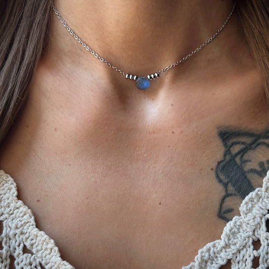 Labradorite CHOKER