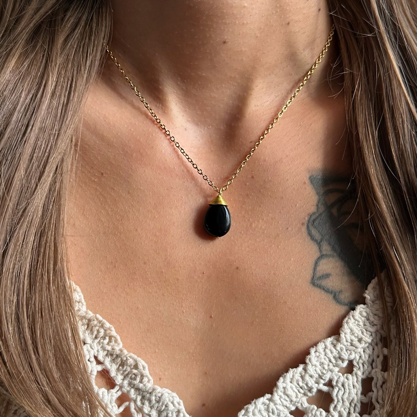 Black Onyx PENDANT