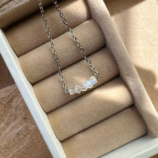 Rainbow Moonstone CHOKER