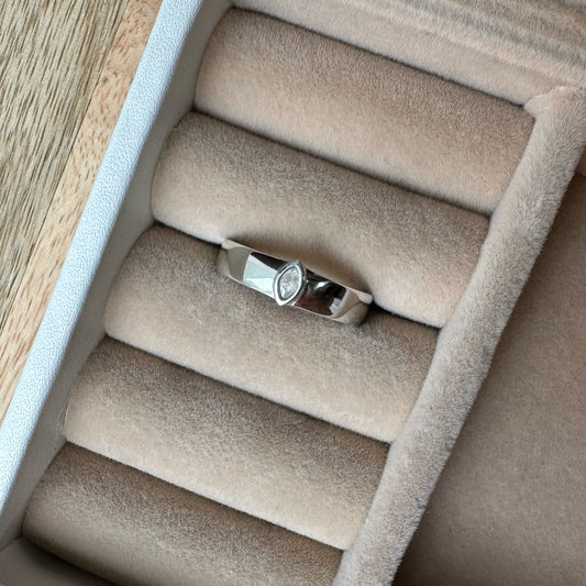 Silver Clay Ring