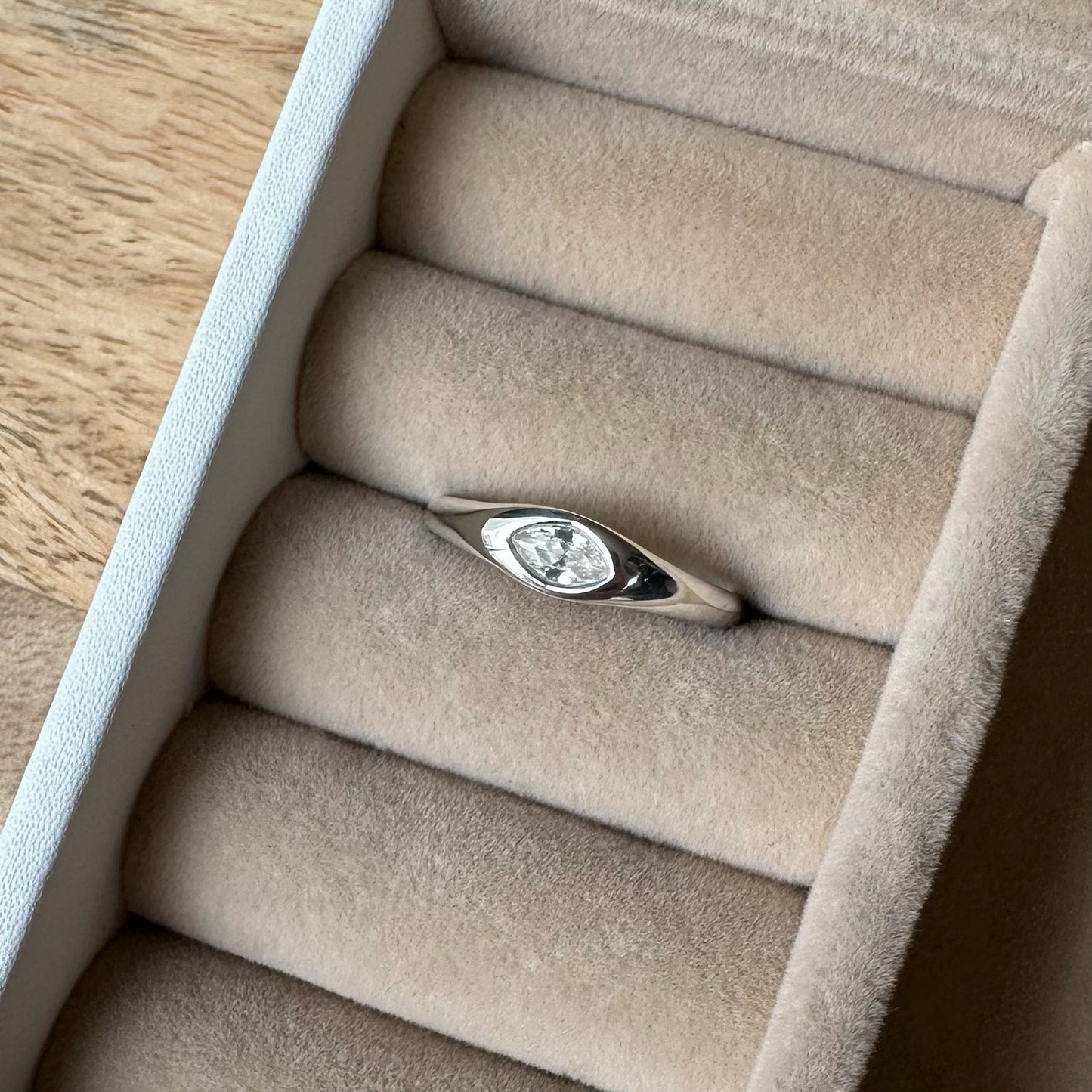 Silver Clay Ring