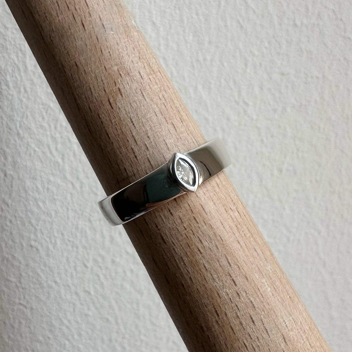 Silver Clay Ring