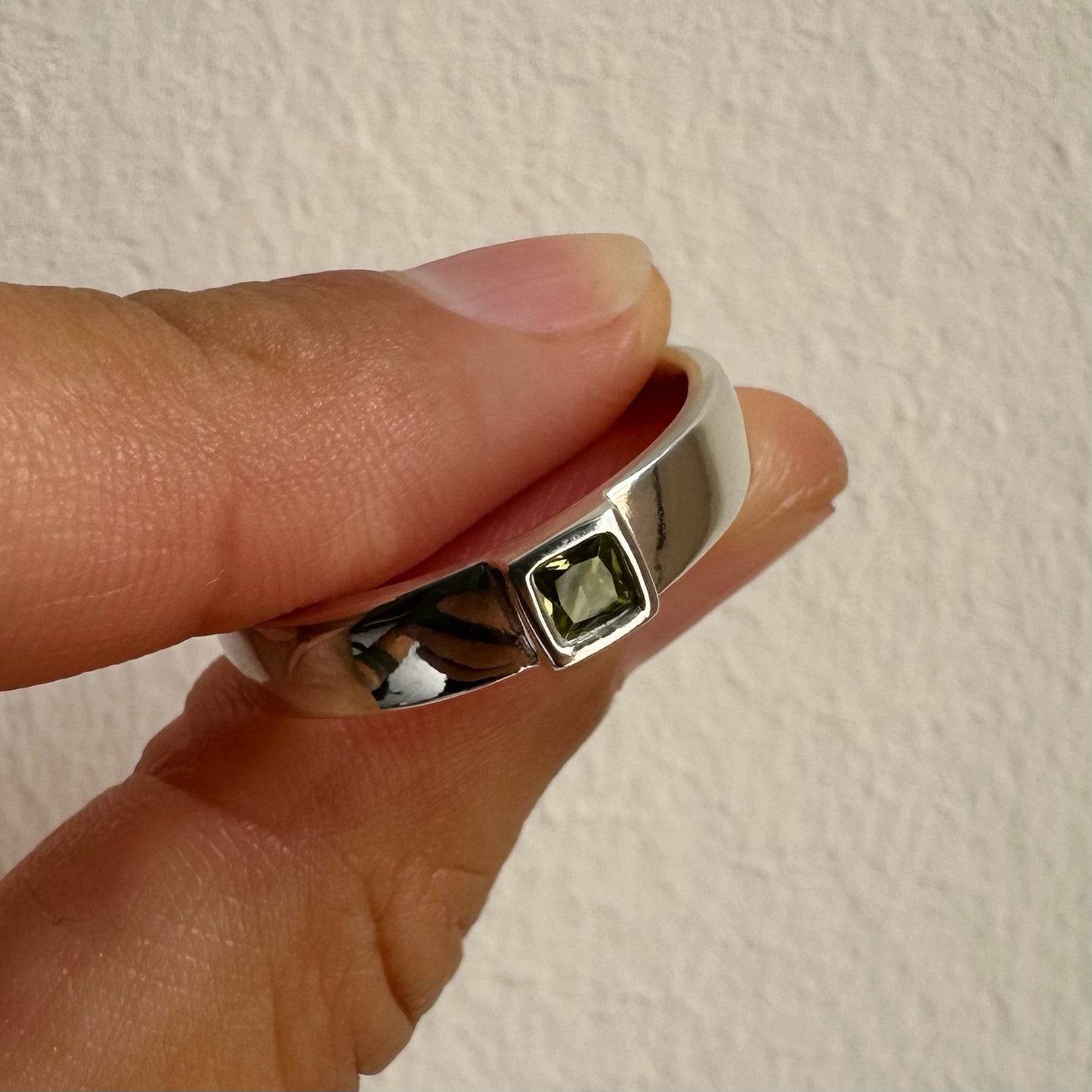 Silver Clay Ring