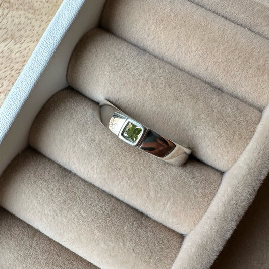 Silver Clay Ring