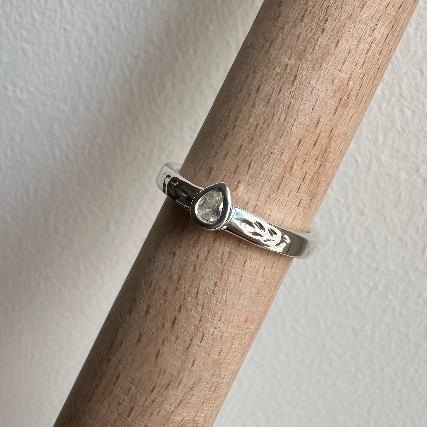 Silver Clay Ring