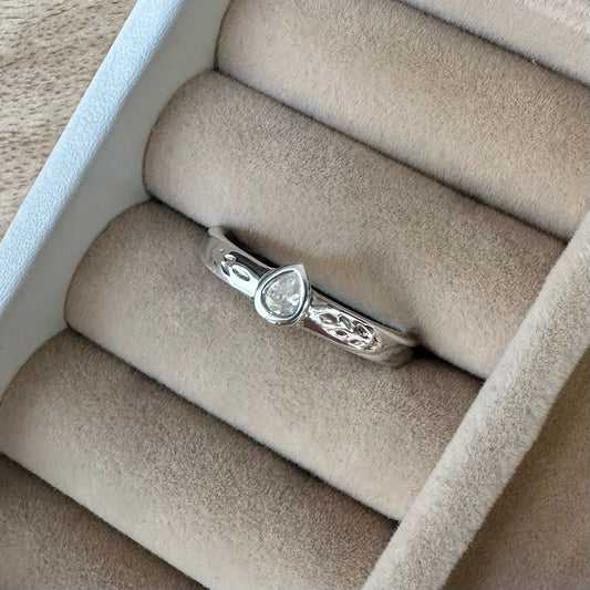 Silver Clay Ring