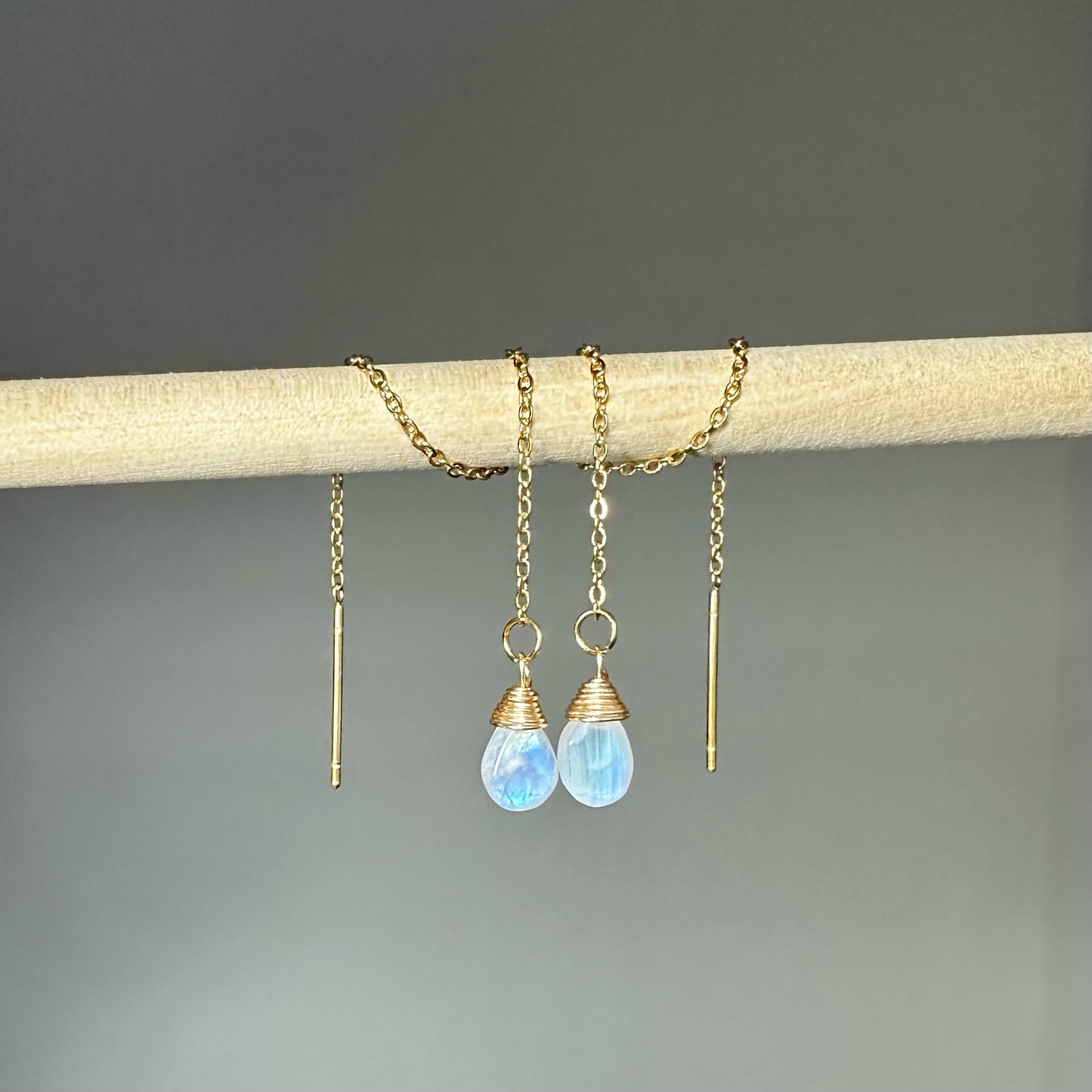 Rainbow Moonstone EARRINGS