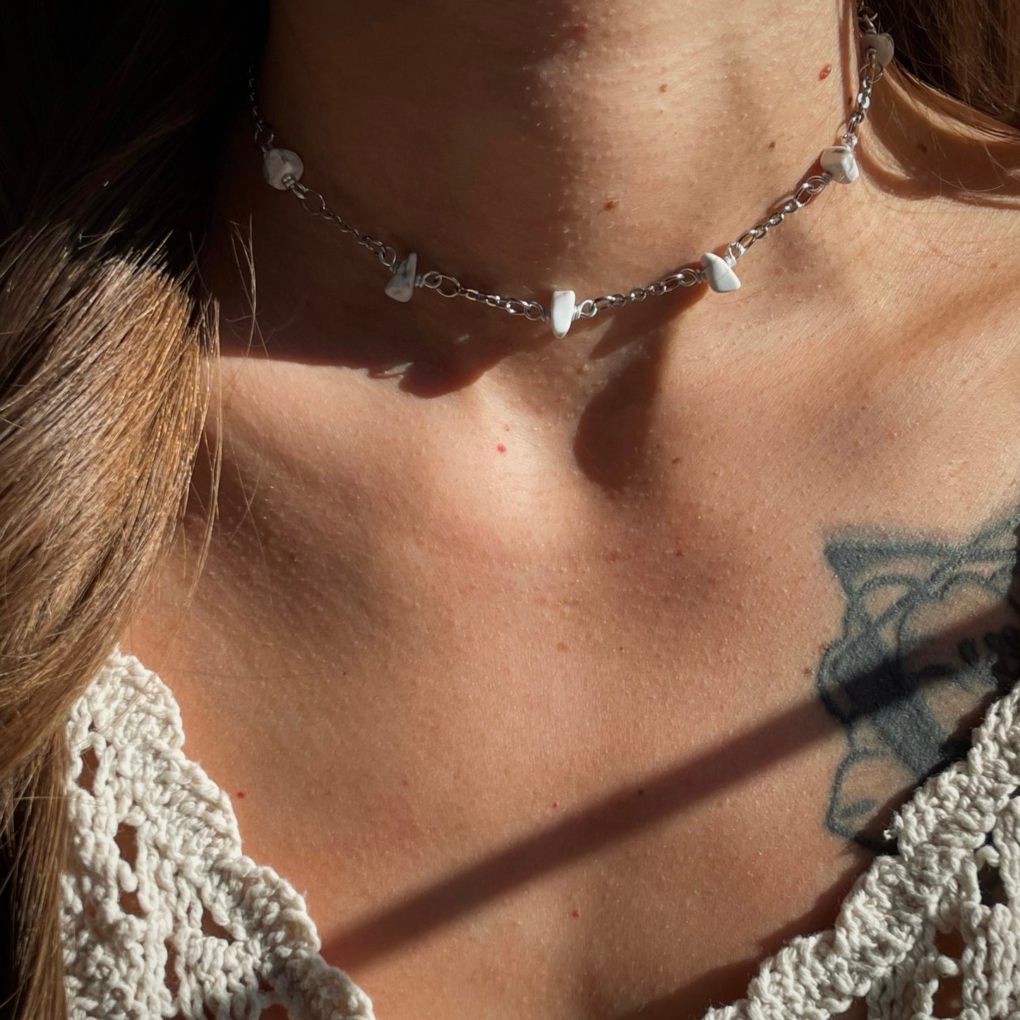 Howlite CHOKER