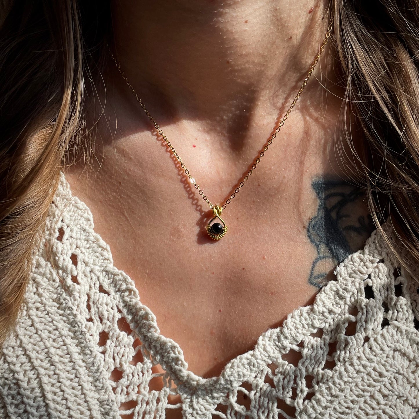 Black Tourmaline PENDANT