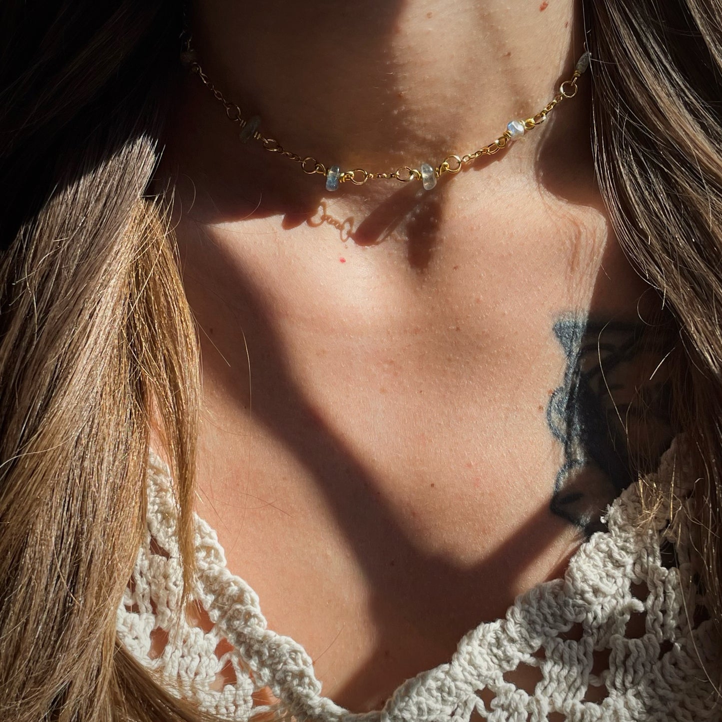 Labradorite CHOKER