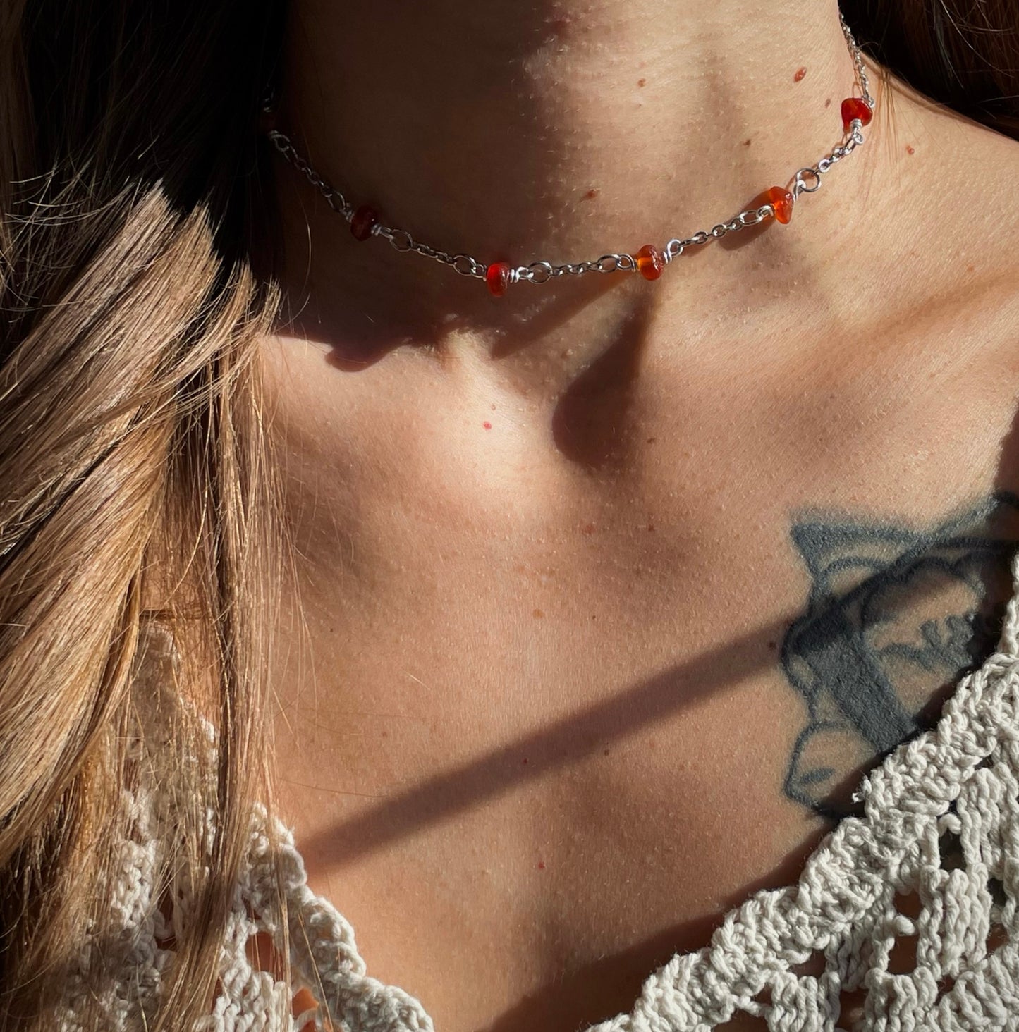 Carnelian CHOKER