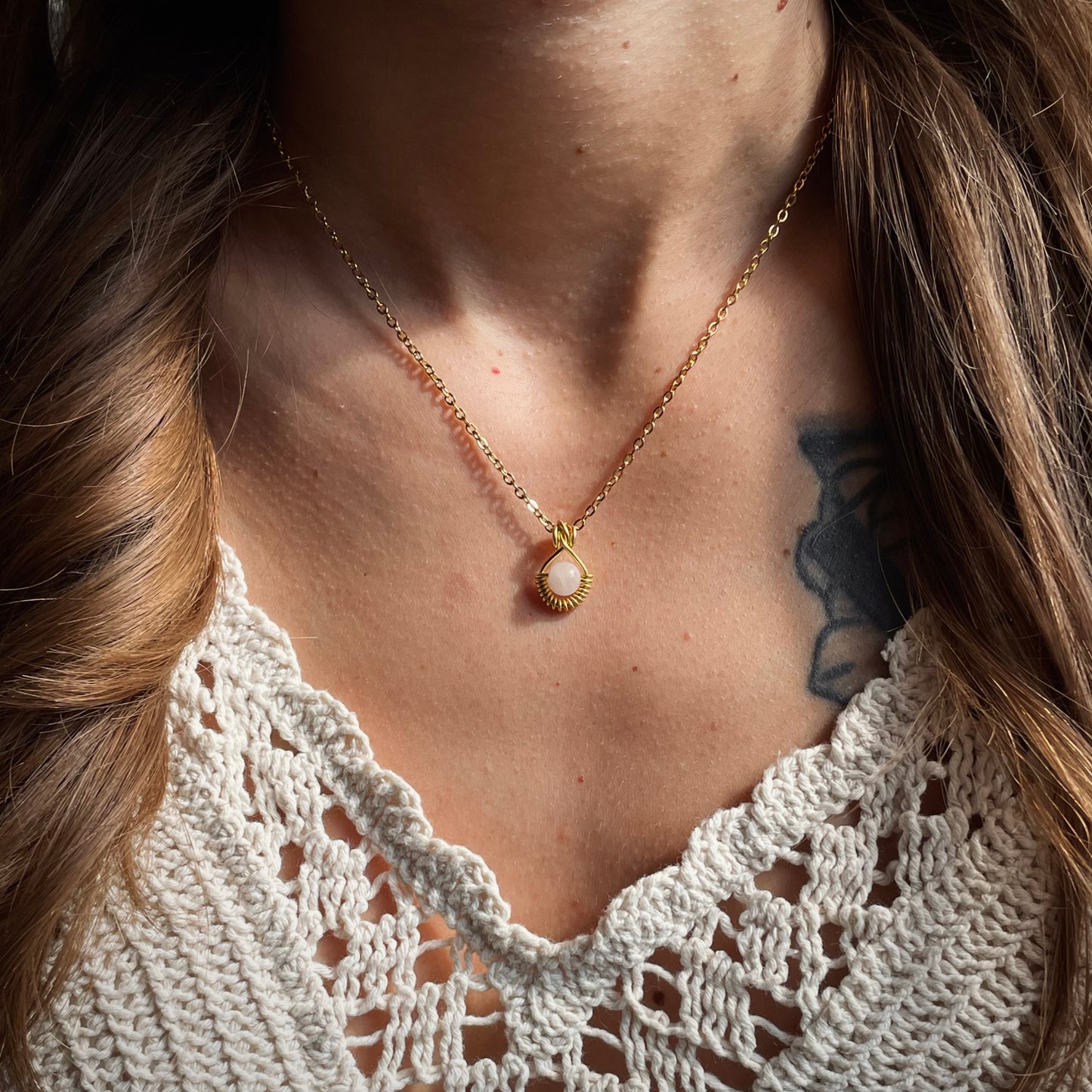 Rose Quartz PENDANT