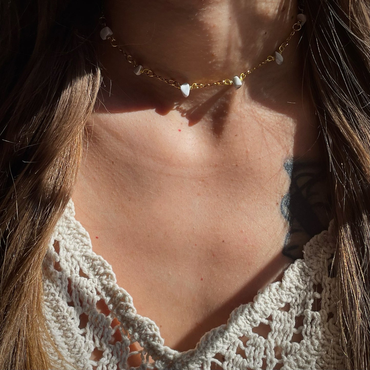 Howlite CHOKER